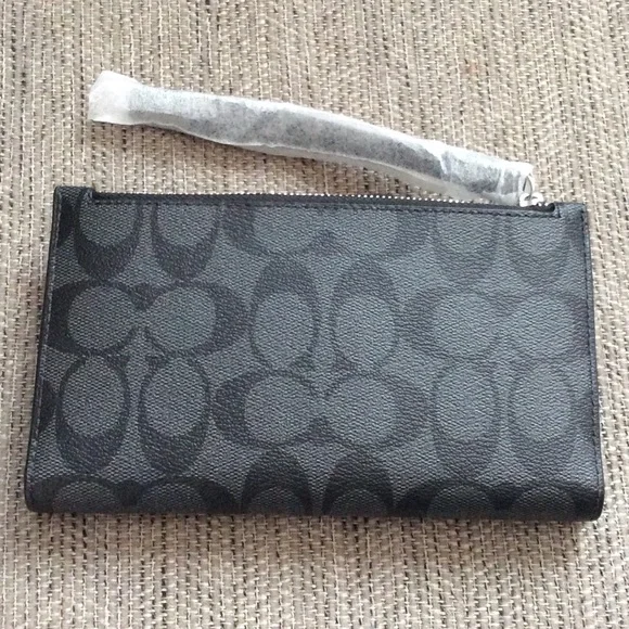 Authentic Coach Signature Handbag & Tech Wallet